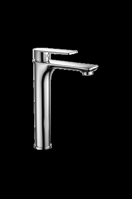 Chrome Finish High Brass Mixer Basin Faucet For Modern Bath Room T9392L