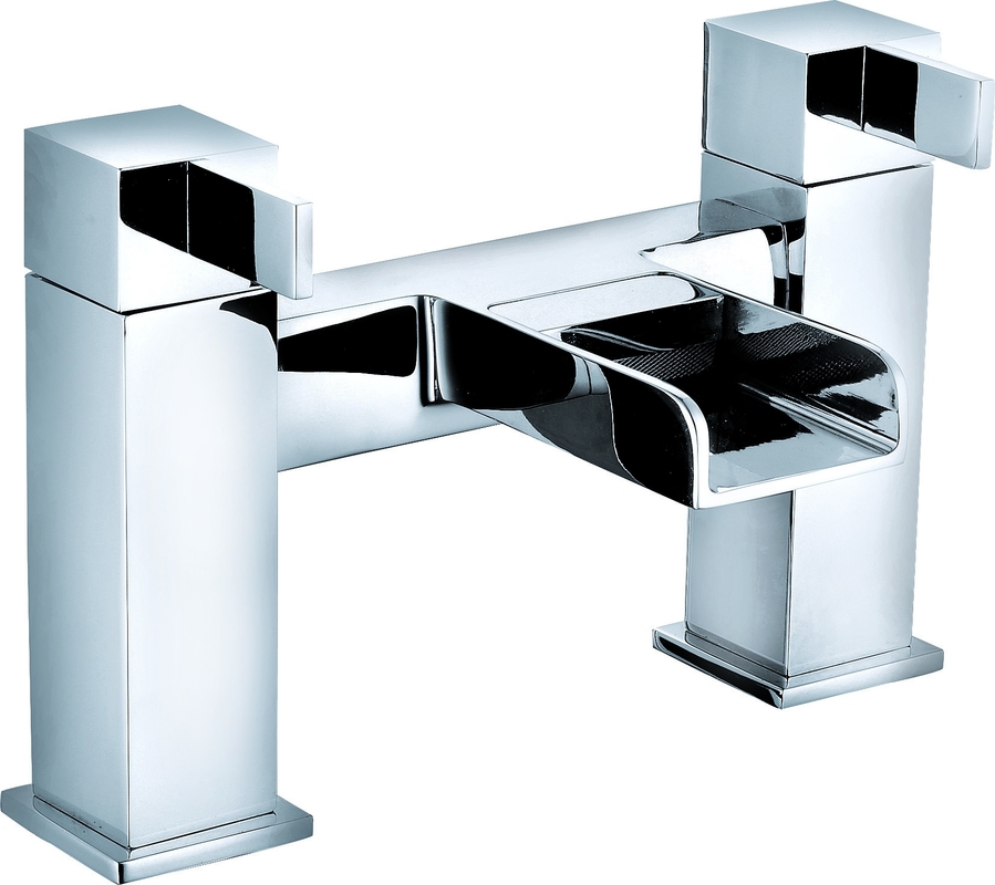 Brass Bath Shower Mixer with 0.5-3.0 Bar Pressure Ceramic Valve and 3 Years Warranty for Bathroom